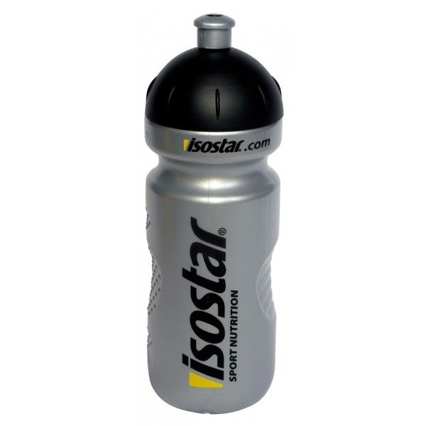 Isostar Isostar BIDON SILVER 650 ML Uniwersalny bidon sportowy, szary, rozmiar os