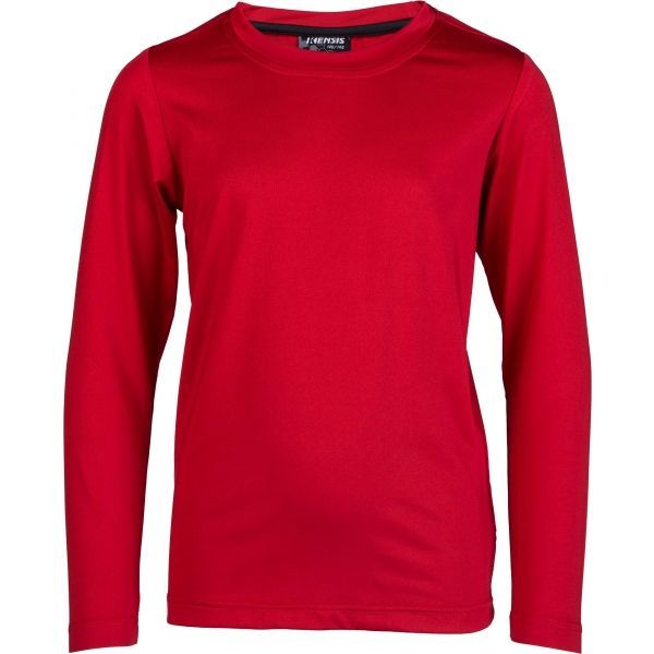 Kensis Kensis GUNAR JR Koszulka techniczna chłopięca, czerwony, rozmiar 164-170