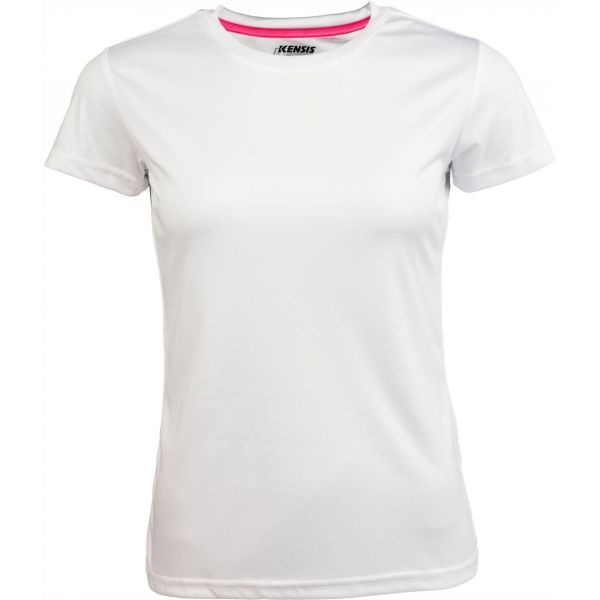 Kensis Kensis VINNI NEON YELLOW Koszulka sportowa damska, biały, rozmiar L