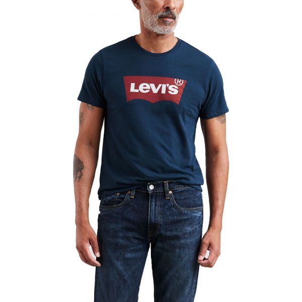 Levi's Levi's GRAPHIC SET-IN NECK Koszulka męska, ciemnoniebieski, rozmiar M