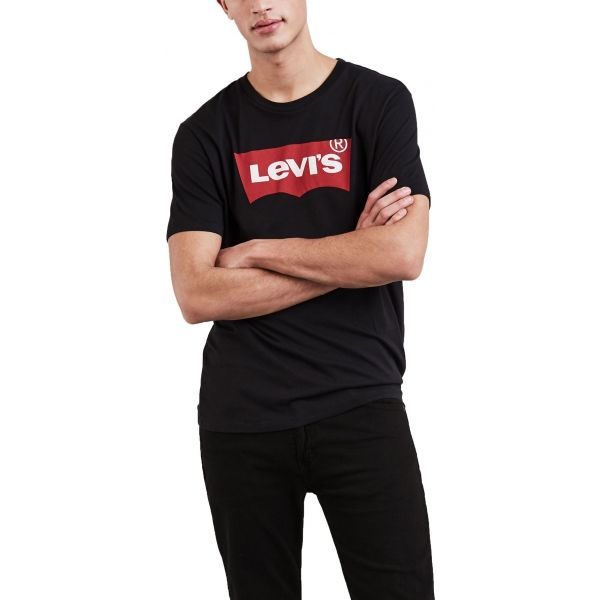 Levi's Levi's GRAPHIC SET-IN NECK Koszulka męska, czarny, rozmiar XL