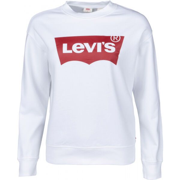 Levi's Levi's GRAPHIC STANDARD CREW Bluza damska, biały, rozmiar M