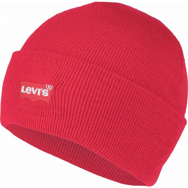 Levi's Levi's RED BATWING EMBROIDERED Czapka zimowa, czerwony, rozmiar UNI