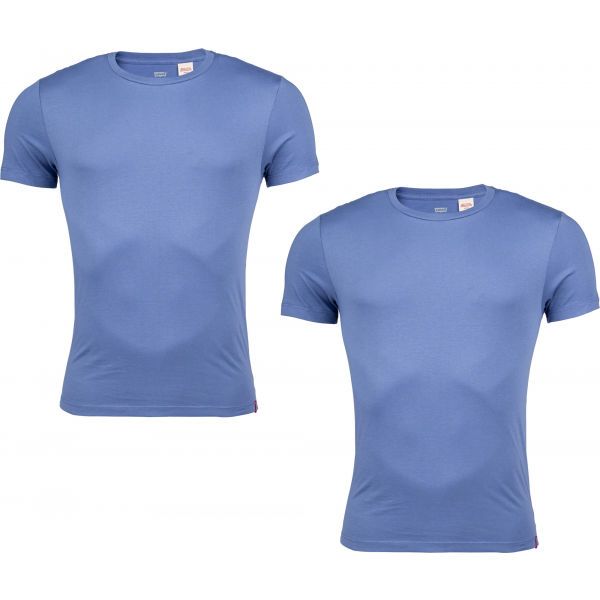 Levi's Levi's SLIM 2PK CREWNECK 1 Koszulka męska, niebieski, rozmiar S