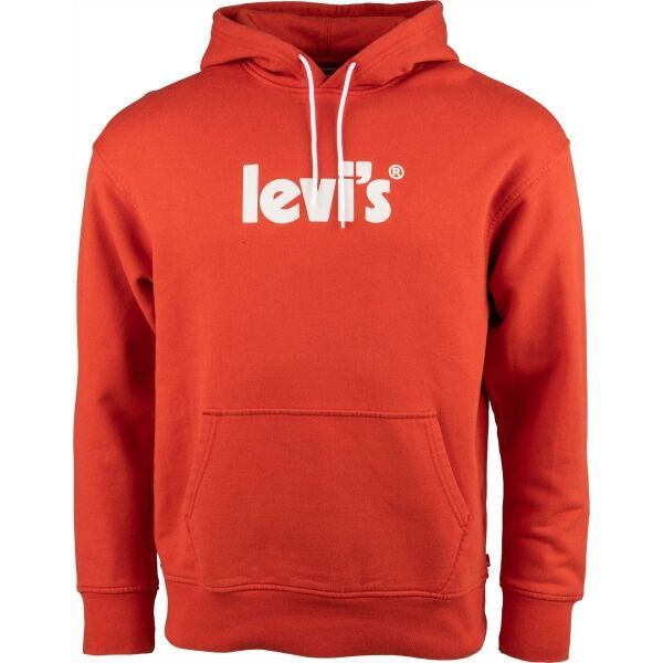 Levi's Levi's T2 RELAXED GRAPHIC PO MV LOGO Bluza męska, czerwony, rozmiar XL