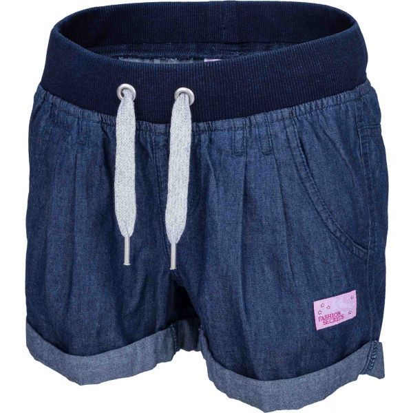 Lewro Lewro LAILA Szorty jeansowe dziewczęce, ciemnoniebieski, rozmiar 128-134