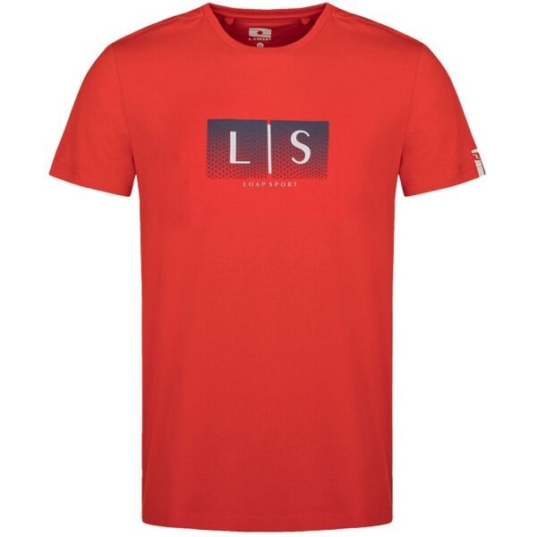 Loap Loap ALLYSS Koszulka męska, czerwony, rozmiar XL