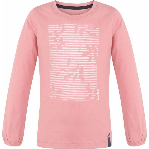 Loap Loap BILANKA Koszulka dziewczęca, różowy, rozmiar 134-140