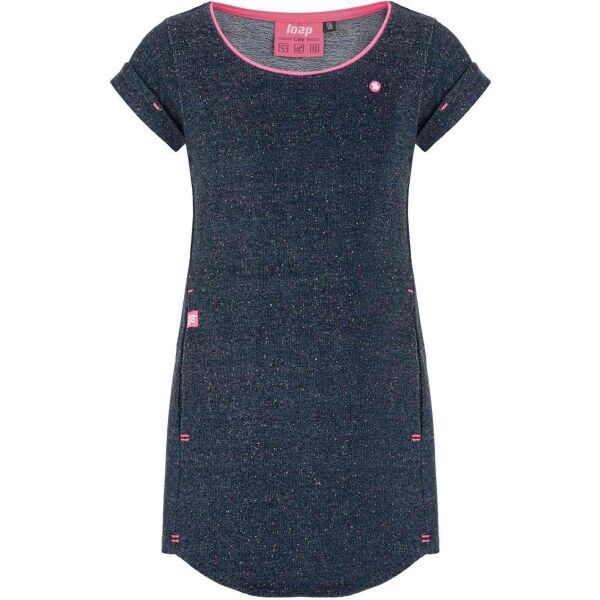Loap Loap EDAPP Sukienka dziewczęca, ciemnoniebieski, rozmiar 112-116