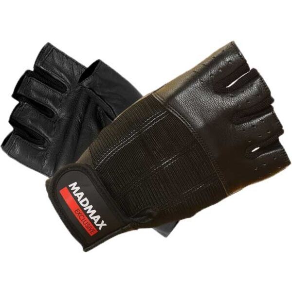 MADMAX MADMAX CLASIC Rękawiczki fitness, czarny, rozmiar M