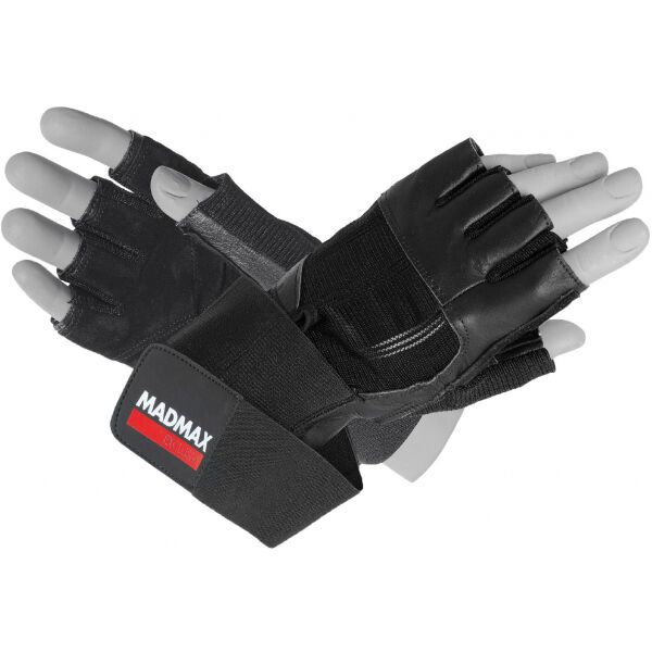 MADMAX MADMAX PROFESSIONAL EXCLUSIVE Rękawiczki fitness, czarny, rozmiar XL