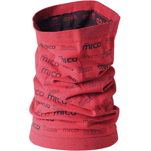 Mico Mico NECK WARMER WARM CONTROL Ocieplacz na szyję unisex, czerwony, rozmiar os