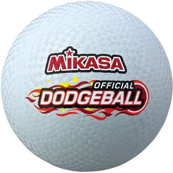 Mikasa Mikasa DODGEBALL 850 Piłka do gry w dwa ognie, biały, rozmiar os
