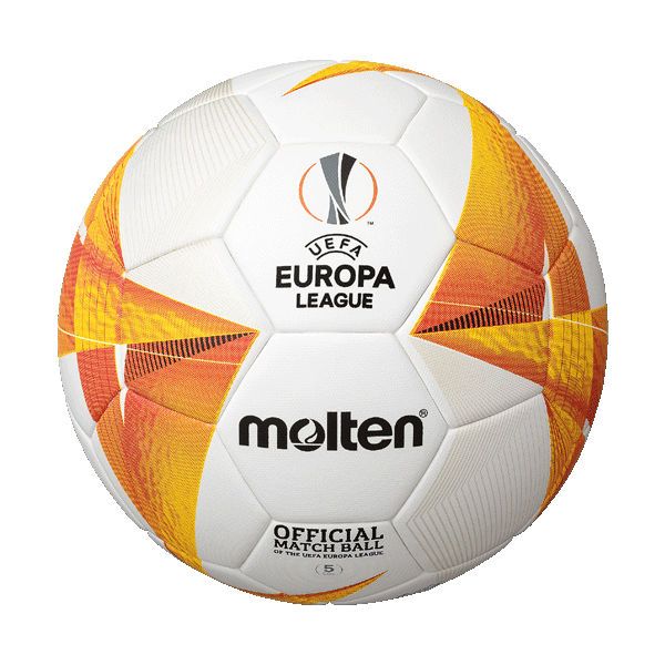 Molten Molten UEFA EUROPA LEAGUE 5000 Piłka do piłki nożnej, pomarańczowy, rozmiar 5