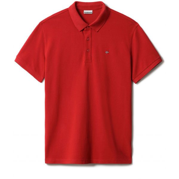 Napapijri Napapijri EOLANOS 2 Koszulka polo męska, czerwony, rozmiar M