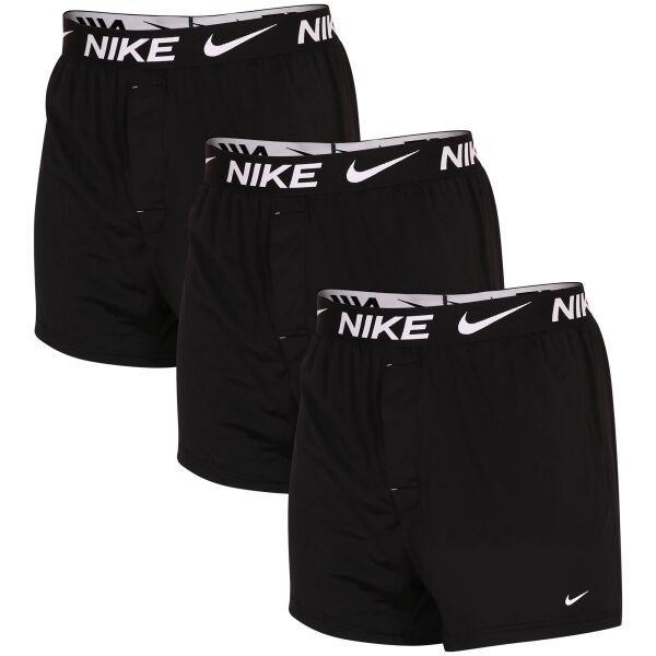 Nike Nike DRI-FIT ESSEN MICRO BOXER 3PK Bokserki męskie, czarny, rozmiar M