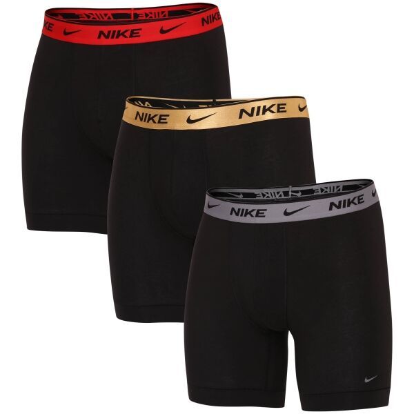 Nike Nike EDAY COTTON STRETCH Bokserki męskie, czarny, rozmiar L