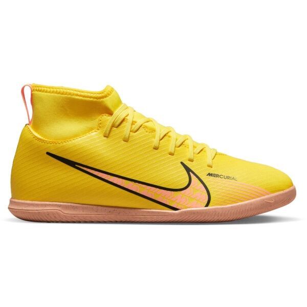Nike Nike JR MERCURIAL SUPERFLY 9 CLUB IC Obuwie piłkarskie halowe dziecięce, żółty, rozmiar 37.5