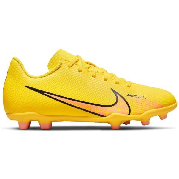 Nike Nike JR MERCURIAL VAPOR 15 CLUB FG/MG Obuwie piłkarskie dziecięce, żółty, rozmiar 36.5