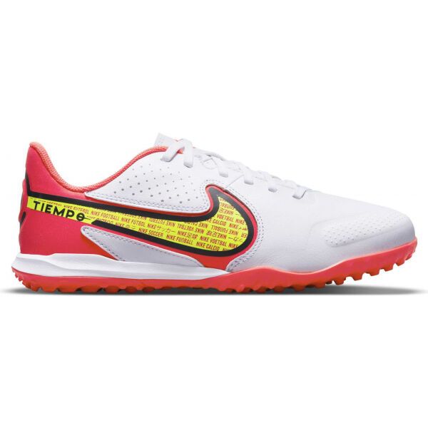 Nike Nike JR TIEMPO LEGEND 9 ACADEMY TF Turfy dziecięce, biały, rozmiar 35.5