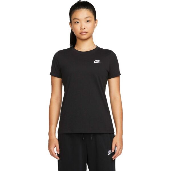 Nike Nike NSW CLUB TEE W Koszulka damska, czarny, rozmiar XS