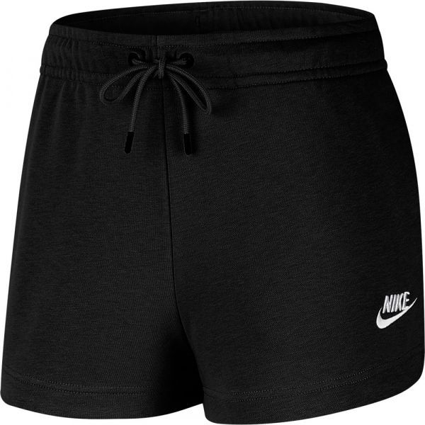 Nike Nike NSW ESSNTL SHORT FT W Spodenki sportowe damskie, czarny, rozmiar L