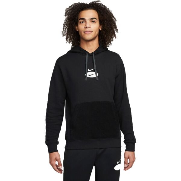 Nike Nike NSW SL FT PO HOODIE Bluza męska, czarny, rozmiar XL