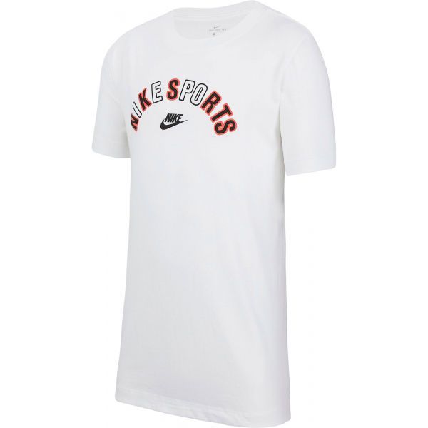 Nike Nike NSW TEE GET OUTSIDE 2 B Koszulka chłopięca, biały, rozmiar XS