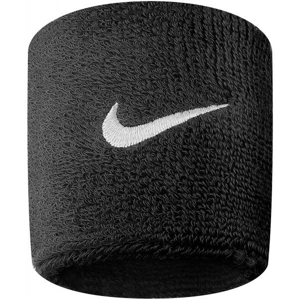 Nike Nike SWOOSH WRISTBAND Frotka przeciwpotna, czarny, rozmiar os