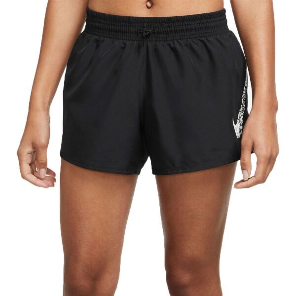 Nike Nike W NK DF SWOOSH RUN SHORT Spodenki damskie do biegania, czarny, rozmiar XS