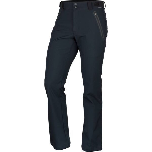 Northfinder Northfinder BODEN Spodnie softshell męskie, czarny, rozmiar XL
