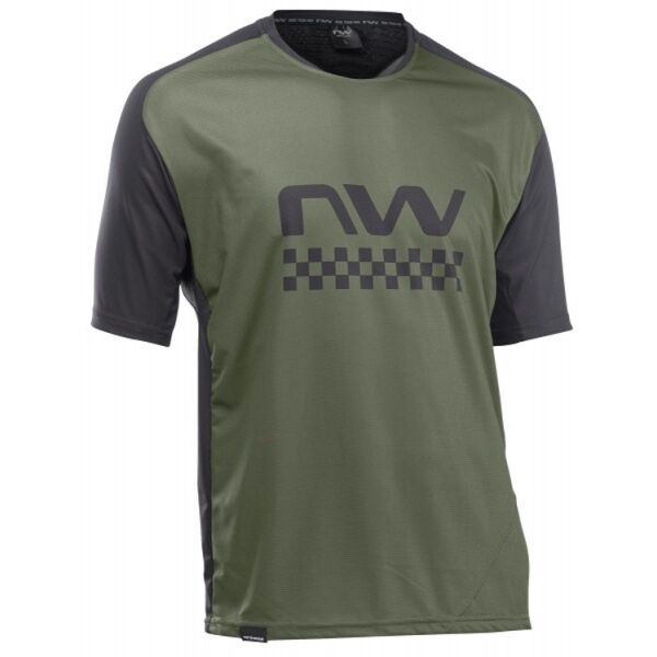 Northwave Northwave EDGE Koszulka rowerowa męska, ciemnozielony, rozmiar XL