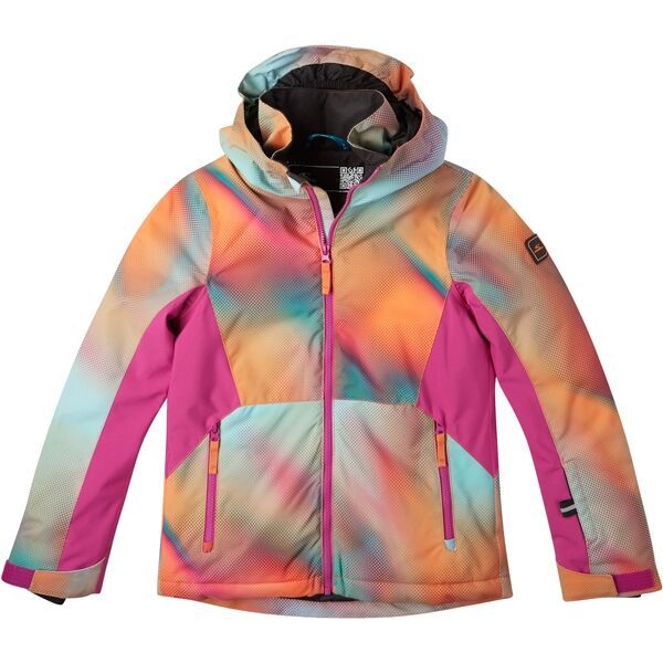 O'Neill O'Neill ADELITE AOP JACKET Kurtka narciarska/snowboardowa dziewczęca, kolorowy, rozmiar 152