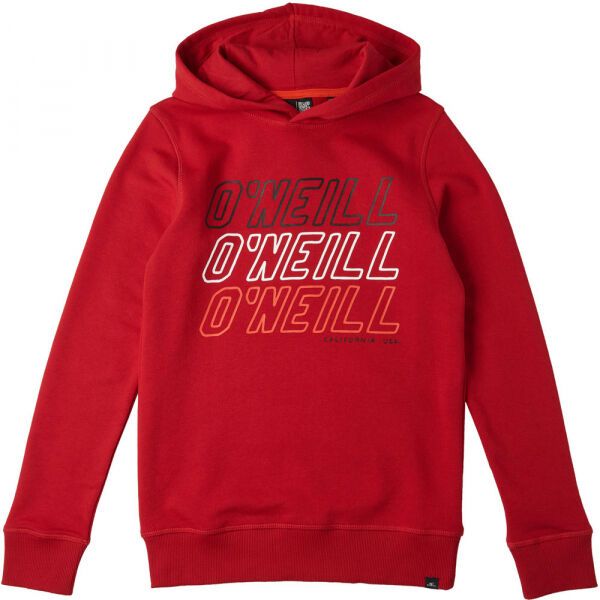 O'Neill O'Neill ALL YEAR SWEAT HOODY Bluza chłopięca, czerwony, rozmiar 140