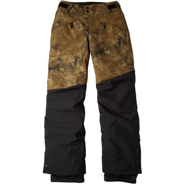 O'Neill O'Neill ANVIL COLORBLOCK PANTS Spodnie narciarskie/snowboardowe chłopięce, czarny, rozmiar 164