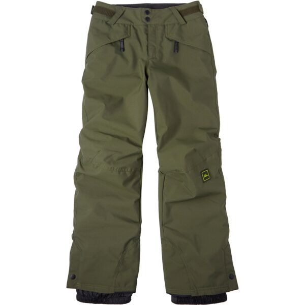 O'Neill O'Neill ANVIL PANTS Spodnie narciarskie/snowboardowe chłopięce, khaki, rozmiar 164