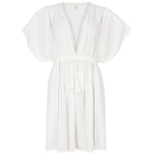 O'Neill O'Neill BEACH COVER UP Sukienka plażowa damska, biały, rozmiar L