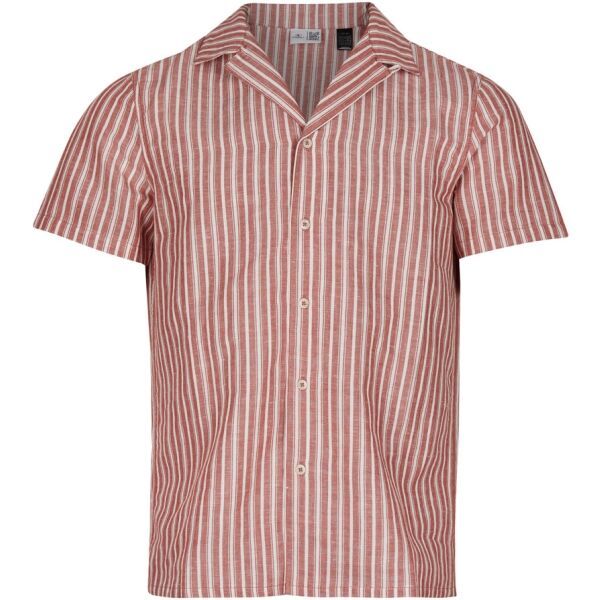 O'Neill O'Neill BEACH SHIRT Koszula z krótkim rękawem męska, czerwony, rozmiar L
