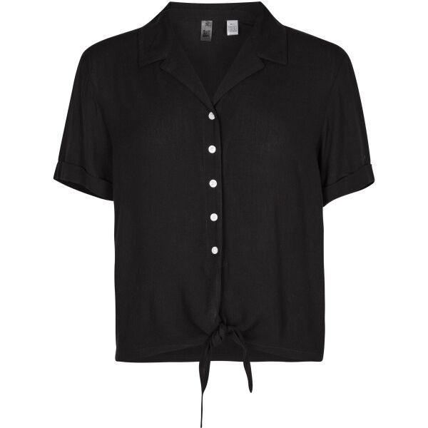 O'Neill O'Neill CALI WOVEN SHIRT Koszula z krótkim rękawem damska, czarny, rozmiar L