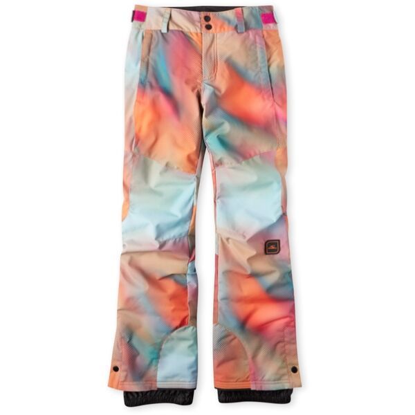 O'Neill O'Neill CHARM AOP PANTS Spodnie narciarskie/snowboardowe dziewczęce, kolorowy, rozmiar 128