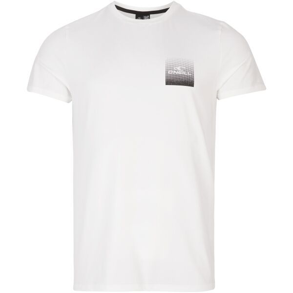 O'Neill O'Neill GRADIANT CUBE O'NEILL HYBRID T-SHIRT Koszulka męska, biały, rozmiar M