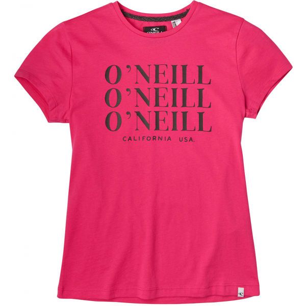 O'Neill O'Neill LG ALL YEAR SS T-SHIRT Koszulka dziewczęca, różowy, rozmiar 140