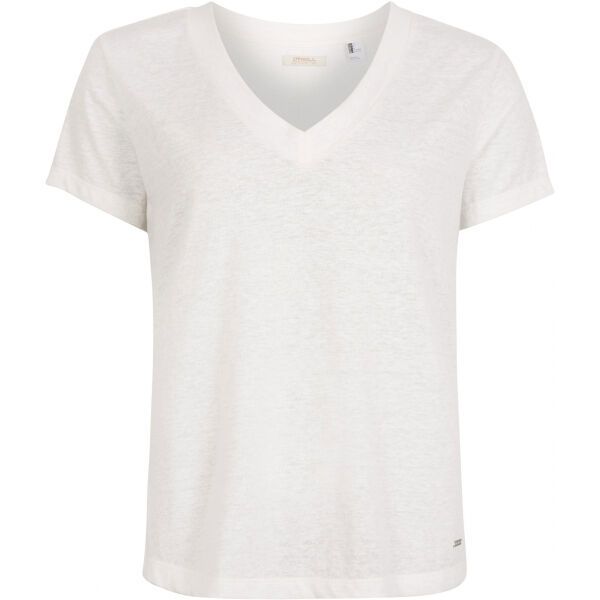 O'Neill O'Neill LW ESSENTIALS V-NECK T-SHIRT Koszulka damska, biały, rozmiar L