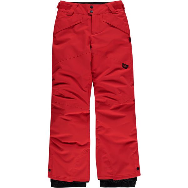 O'Neill O'Neill PB ANVIL PANTS Spodnie narciarskie/snowboardowe chłopięce, czerwony, rozmiar 152