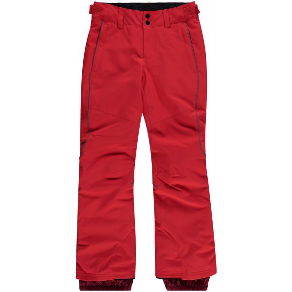 O'Neill O'Neill PG CHARM REGULAR PANTS Spodnie narciarskie / snowboardowe dziewczęce, czerwony, rozmiar 176