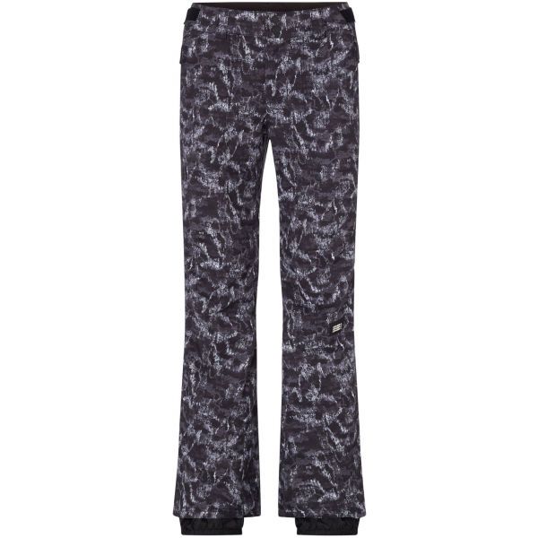 O'Neill O'Neill PW GLAMOUR PANTS AOP Spodnie narciarskie/snowboardowe damskie, czarny, rozmiar XL