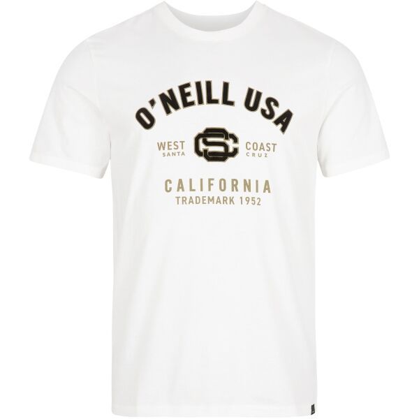 O'Neill O'Neill STATE T-SHIRT Koszulka męska, biały, rozmiar XXL