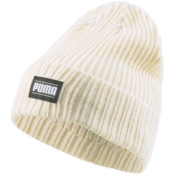 Puma Puma CLASSIC CUFF BEANIE Czapka dzianinowa męska, beżowy, rozmiar UNI