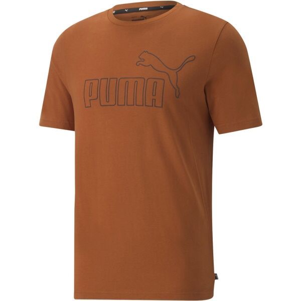 Puma Puma ESS ELEVATED TEE Koszulka męska, brązowy, rozmiar XXL