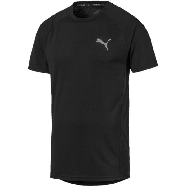 Puma Puma EVOSTRIPE TEE Koszulka męska, czarny, rozmiar S